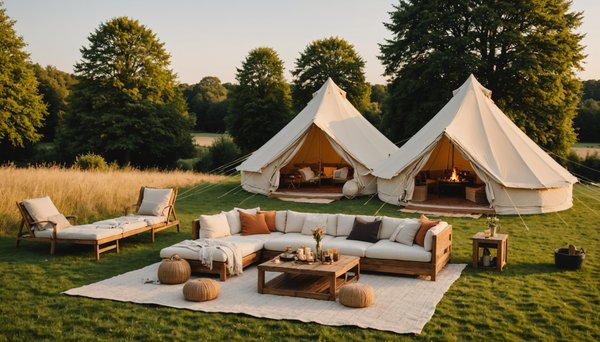 Le glamping en france : luxe, nature et confort